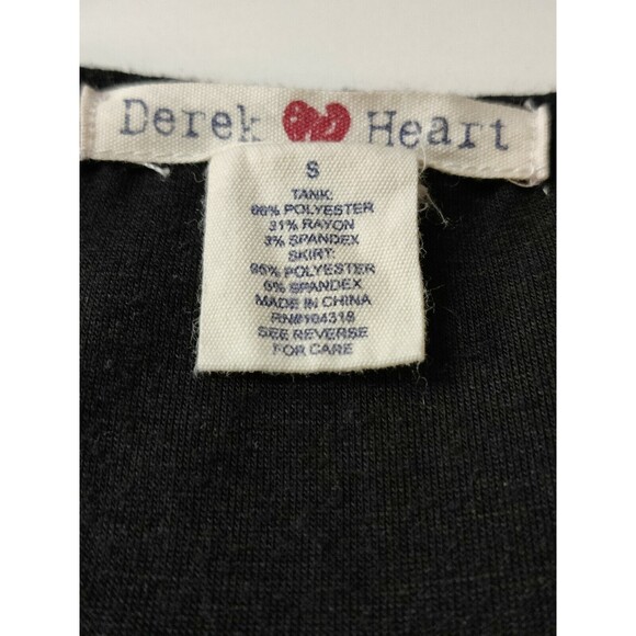 Derek Heart Summer Sleeveless Tank Long Maxi Dress Floral Black/White Size Small - Picture 7 of 12